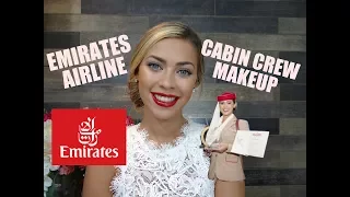 EMIRATES AIRLINE CABIN CREW MAKEUP TUTORIAL