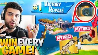 How To Win EVERY GAME In Season 2 Using MYTHIC ITEMS! - Fortnite Educational Commentary