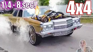 FASTEST in the WORLD! 💯 4 Door ALL Wheel Drive Donk Chevy
