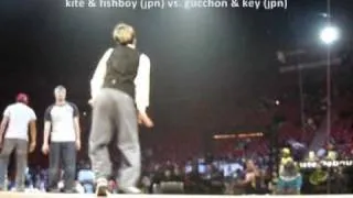 Juste Debout 2009: Kite & Fishboy (JPN) vs. Gucchon & Key (JPN)