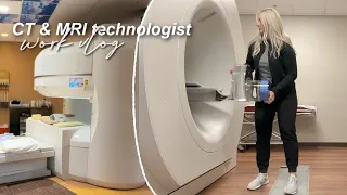 work day in the life *CT/MRI technologist*