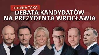 DEBATA KANDYDATÓW NA PREZYDENTA WROCŁAWIA