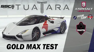 ASPHALT 9 - SSC TUATARA 4969 RANK (GOLD) - EXCLUSIVE TESTDRIVE (NEW KING?) 4K 60FPS