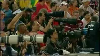 Usain Bolt 9,58 100m WORLD RECORD (English commentators)HD HQ