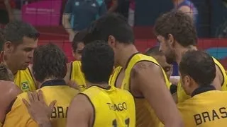 Men's Volleyball Pool B - BRA v SRB | London 2012 Olympics