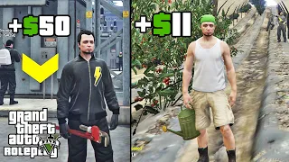 GTA 5 ROLEPLAY 0 DAN FAKİR HAYAT ! NASIL MESLEK YAPILIR ? GTA 5 GRAND RP