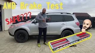 AWD Brake Test on Rollers - Is it Safe for Diffs?!