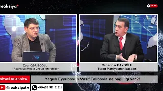 Yaqub Eyyubovun Vasif Talıbovla nə bağlılığı var?! - Cahandar Bayoğlu ilə SİYASİ REAKSİYA