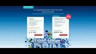 o2 Freikarte - Kostenlose Prepaid SIM Karte inkl. LTE Speed | gratissimo.net