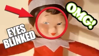 ELF ON THE SHELF caught moving on camera 🎄 TOP 5 🎄 Christmas Compilation