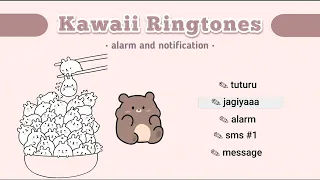 Best Kawaii Ringtones🧸🤍 (free download)