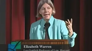 Elizabeth Warren  Speech About The Coming Collapse of the Middle Class -  January 31,  2008