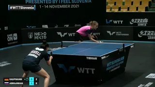 Annett Kaufmann vs Elizabet Abraamian | WTT Contender Laško 2021 | WS | R16