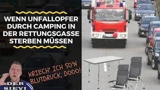 Wenn Unfallopfer durch Camping in der Rettungsgasse sterben müssen