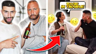 COMING HOME DRUNK PRANK ON CRAZY ARAB PARENTS!