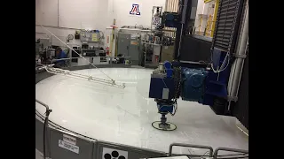 Richard F. Caris Mirror Lab Polishing Video