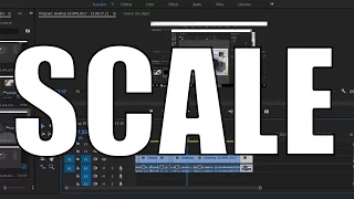 Match and Scale 1080p and 4K videos in Adobe Premiere