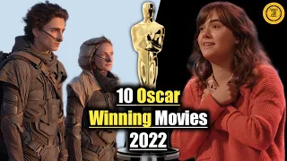 Top 10 Oscar Winning Movies 2022 | Oscars 2022 | Review by JS