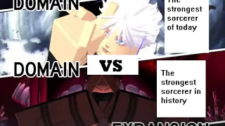 Satoru Gojo VS Ryomen Sukuna in Roblox, Remastered | Jujustu Shenanigans