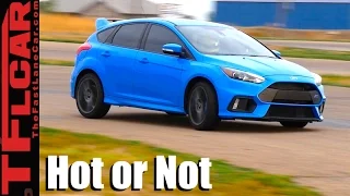 2016 Ford Focus RS Track & 0-60 MPH Review - TFL Leaderboard Hot or Not Ep.17