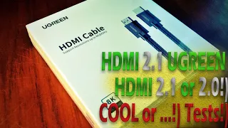 Премиальный кабель UGREEN HDMI2.1 8K 60Гц HDR 3D. ЧЁ за КабЁлЬ!)