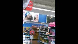 Breaking light in Walmart