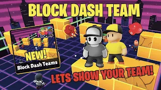 LIVE MIDNIGHT BLOCK DASH TEAM MATCH LETS PLAY THE PARTY! - Stumble Guys #GO500K