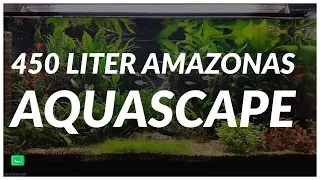 AMAZONAS AQUASCAPE AQUARIUM 450 Liter | Aquarien Bewerten | GarnelenTv