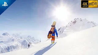 Steep Gameplay on PS5 – Ski Snowboard Fly & Paraglide in Mountains - Ultra Realistic Graphics 4K HDR
