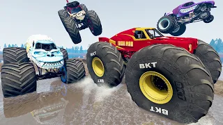 Monster Truck Mud Battle #21 | BeamNG Drive - Griff's Garage