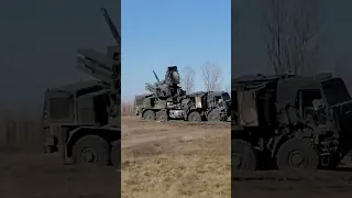 A Russian Pantsir-S1 air defense system destroyed in #Luhansk Oblast  #ukraine #ukrainewar #afu