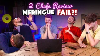 2 Chefs Review our Meringue Recipe Relay Attempt!! | Pass It On REACTION