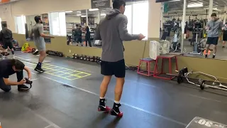 Dmitry Bivol hours before facing Canelo