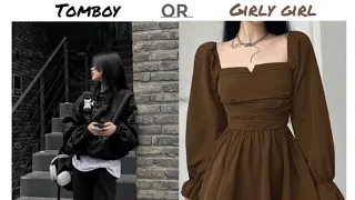 (⁠◍⁠•⁠ᴗ⁠•⁠◍⁠)⁠✧⁠*⁠。Are you Tomboy OR Girly girl ❤️Let me know in the comment section