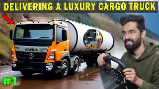 Delivering a Luxury Cargo Truck - Euro Truck Simulator 2 Gameplay (Logitech G29)