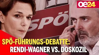 SPÖ-Führungs-Debatte: Rendi-Wagner vs. Doskozil