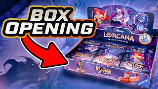 Our First Ursula's Return Booster Box! [Disney Lorcana Box Opening]