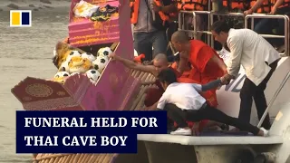 Friends and family bid final farewell to 17-year-old Thai cave survivor