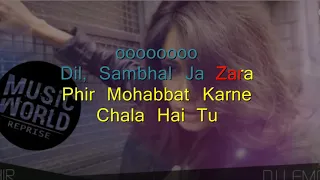 phir mohabbat remix karaoke