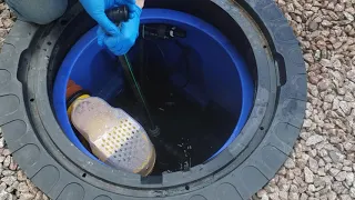 Installation of a Hydroforce Pump in an underground tank