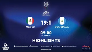 WMF World Cup 2023 I Day 5 I Mexico - Guatemala I Highlights