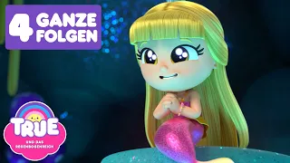 Die Meerjungfrau Prinzessin Grizelda 🧜‍♀️ 4 GANZE EPISODEN 🌈 True und das Regenbogenreich 🌈