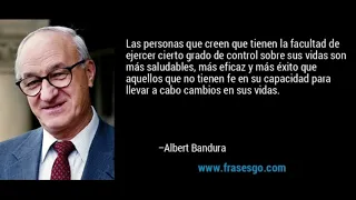 Frases de Albert Bandura