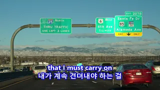 Carry on till Tomorrow - Badfinger: with Lyrics(가사번역)|| Denver to Boulder, Colorado on Jan. 23, 2018