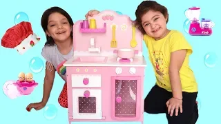 ELİF ÖYKÜ VE MASALIN MUTFAĞI KAYBOLDU - Kids Fun Pretend Play Toy Kitchen Set