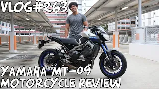 Vlog#263 Yamaha MT-09 Motorcycle Review Singapore