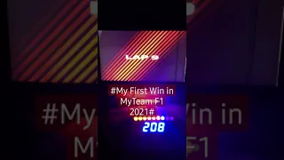 #My First Win in MyTeam F1 2021#