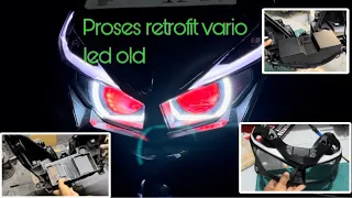 Cara retrofit vario led old untuk biled 2,5 in #biled #retrofit #vario #varioledold