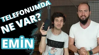 Telefonumda ne var? - Emin'in ilginç telefon teması!