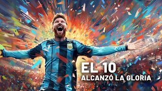 MESSI: EL 10 QUE ALCANZÓ LA GLORIA    #messi